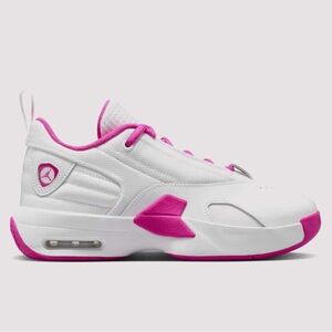Nike Jordan Aura 6 White and Pink Shoes